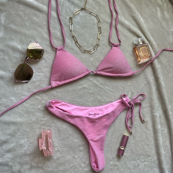 Pink glitter bikini - Picture 5 of 8